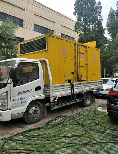 果洛发电车出租-柴油发电机组排烟系统设计要求及其考虑因素